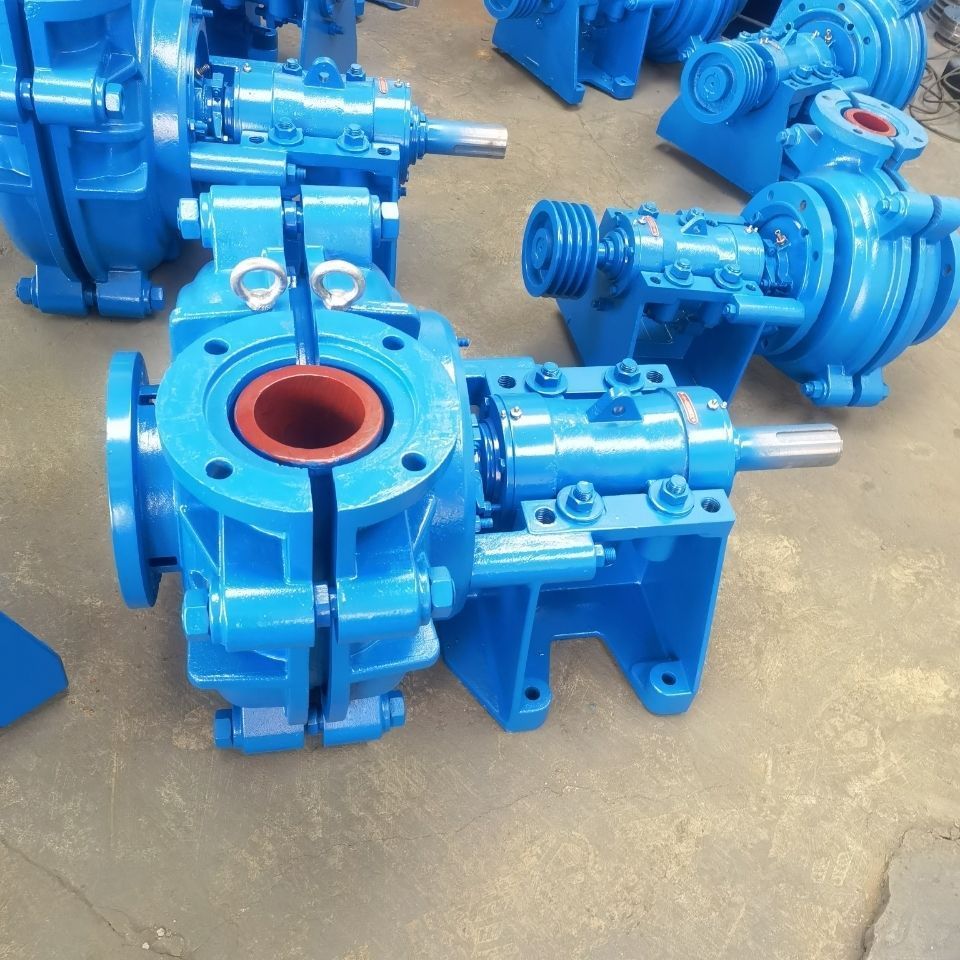 6/4臥式渣漿泵洗沙泵6寸耐磨泵合金37kw45k旋流器專用泵河北產